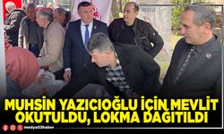 Muhsin Yazıcıoğlu için mevlit okutuldu, lokma dağıtıldı