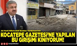 Kocatepe Gazetesi’ne yapılan bu girişimi kınıyorum!