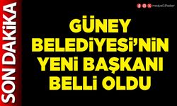 Güney Belediyesi’nin yeni Başkanı belli oldu