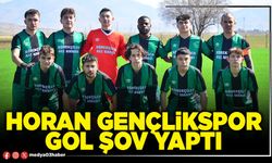 Horan Gençlikspor gol şov yaptı