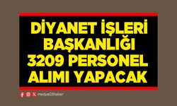 Diyanet İşleri Başkanlığı 3209 personel alımı yapacak