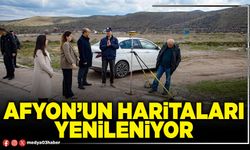 Afyon’un haritaları yenileniyor