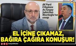 El içine çıkamaz, bağıra çağıra konuşur!
