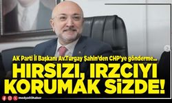Hırsızı, ırzcıyı korumak sizde!