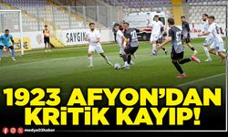 1923 Afyon’dan kritik kayıp!