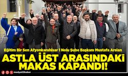 Astla üst arasındaki makas kapandı!