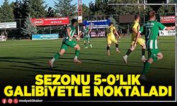 Sezonu 5-0’lık galibiyetle noktaladı
