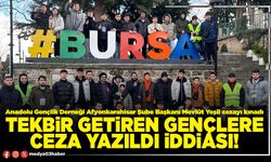 Tekbir getiren gençlere ceza yazıldı iddiası!