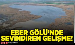 Eber Gölü’nde sevindiren gelişme!
