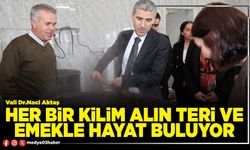 Her bir kilim alın teri ve emekle hayat buluyor