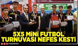 5x5 Mini Futbol Turnuvası nefes kesti
