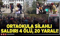 Ortaokula silahlı saldırı 4 ölü, 20 yaralı!