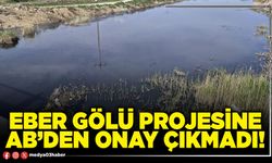 Eber Gölü projesine AB’den onay çıkmadı!