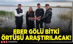 Eber Gölü bitki örtüsü araştırılacak!