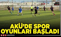 AKÜ’de spor oyunları başladı