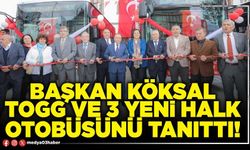Başkan Köksal TOGG ve 3 yeni halk otobüsünü tanıttı!