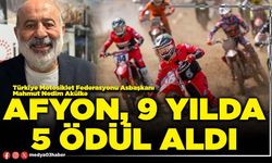 Afyon, 9 yılda 5 ödül aldı