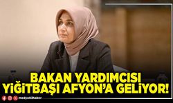 Bakan Yardımcısı Yiğitbaşı Afyon’a geliyor!