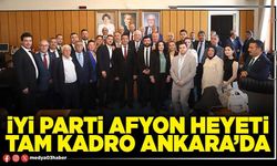 İYİ Parti Afyon heyeti tam kadro Ankara’da