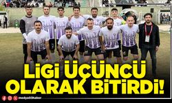 Ligi üçüncü olarak bitirdi!