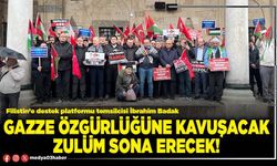 Gazze özgürlüğüne kavuşacak zulüm sona erecek!