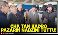 CHP, tam kadro pazarın nabzını tuttu!