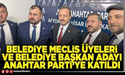 Belediye Meclis Üyeleri ve Belediye Başkan adayı Anahtar Parti’ye katıldı