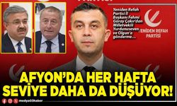 Afyon’da her hafta seviye daha da düşüyor!