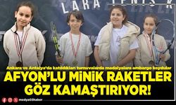 Afyon’lu minik raketler göz kamaştırıyor!