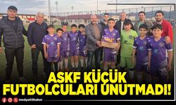 ASKF küçük futbolcuları unutmadı!