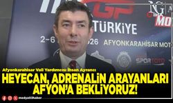 Heyecan, adrenalin arayanları Afyon’a bekliyoruz!
