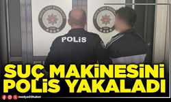 Suç makinesini polis yakaladı
