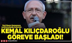 Kemal Kılıçdaroğlu göreve başladı!
