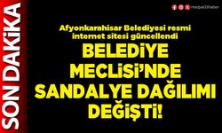 Belediye Meclisi’nde sandalye dağılımı değişti!