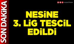 Nesine 3. Lig tescil edildi
