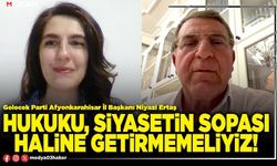 Hukuku, siyasetin sopası haline getirmemeliyiz!