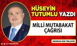 Milli mutabakat çağrısı