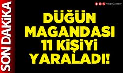 Düğün magandası 11 kişiyi yaraladı!
