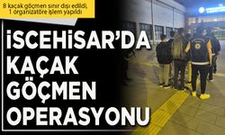 İscehisar’da kaçak göçmen operasyonu