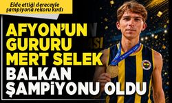 Afyon’un gururu Mert Selek Balkan Şampiyonu oldu