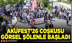 AKÜFEST’26 coşkusu görsel şölenle başladı