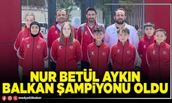 Nur Betül Aykın Balkan şampiyonu oldu