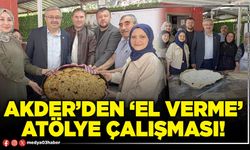 AKDER’den ‘El verme’ atölye çalışması!
