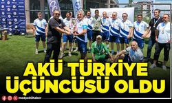AKÜ Türkiye üçüncüsü oldu