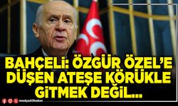 Bahçeli: Özgür Özel’e düşen ateşe körükle gitmek değil…