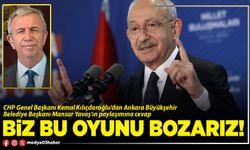 Biz bu oyunu bozarız!