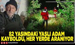 82 yaşındaki yaşlı adam kayboldu, her yerde aranıyor