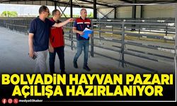 Bolvadin Hayvan Pazarı açılışa hazırlanıyor