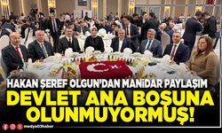 Devlet ana boşuna olunmuyormuş!