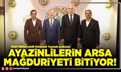 Ayazinlilerin arsa mağduriyeti bitiyor!